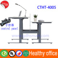 Sit stand desk top workstation & dual motor electric sit stand desk frame & button control electric table